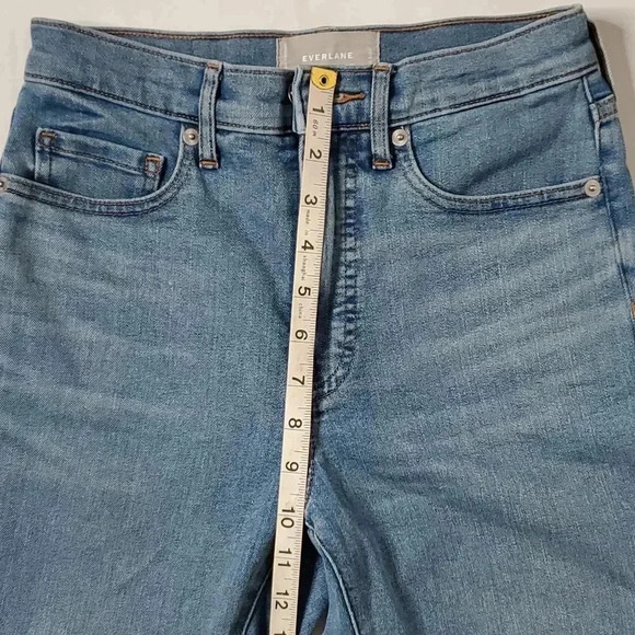 Everlane High Rise Skinny Ankle 90s  Style Cheeky Original Blue Jeans sz … - Picture 9 of 12